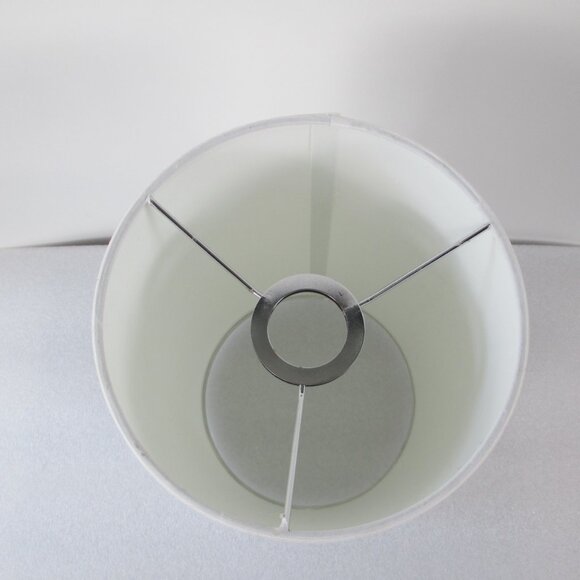 SET OF 2 TALL WHITE LAMPSHADES - Picture 9 of 9